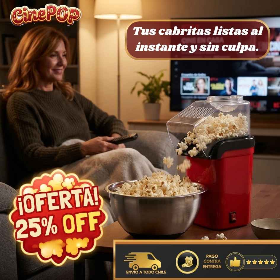 CinePOP - Disfruta tus películas favoritas con el sabor original- CON 25%OFF