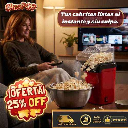 CinePOP - Disfruta tus películas favoritas con el sabor original- CON 25%OFF