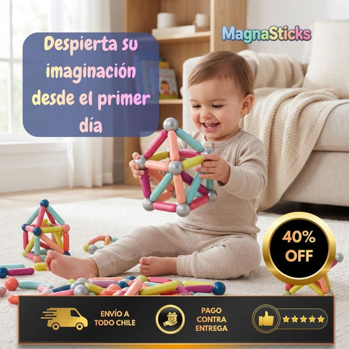 MagnaSticks - Construye la creatividad de tus hijos sin pantallas
