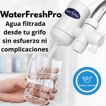 WaterFreshPro™ - Purificador de Agua Portátil - Agua Pura y Ahorro en un Solo Paso