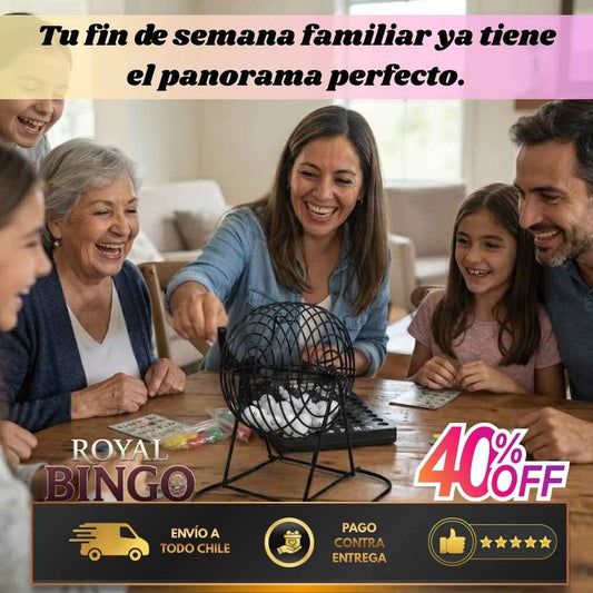 Royal Bingo Prestige - Revive la emoción de las noches de juegos clásicos en casa.