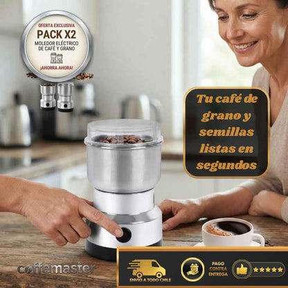 coffemaster- Café de grano con frescura profesional en tu cocina.