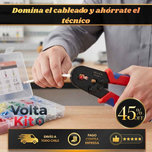 VoltaKit - Conexiones seguras y duraderas sin gastar de más en electricistas