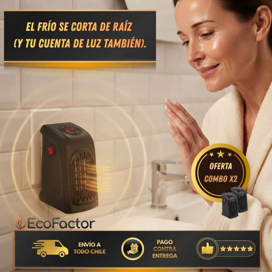 EcoFactor - Conecta, programa y disfruta de un ambiente cálido en segundos - Combo X2