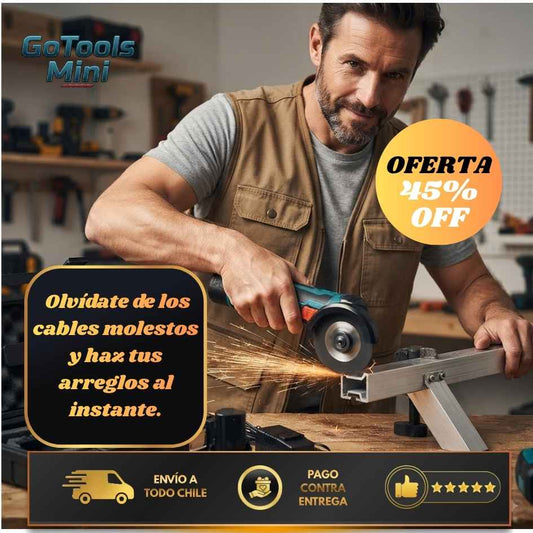 GoTools Mini - La herramienta versátil que te ayuda a remodelar y arreglar todo tú mismo.