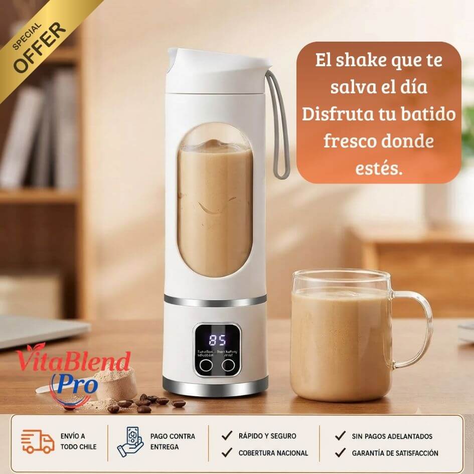 VitaBlend Pro - Batidos y Jugos naturales sin esfuerzo en tu rutina