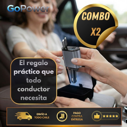 GoPower - Energía Inteligente y Práctica para tu Vehículo - OFERTA COMBO X2