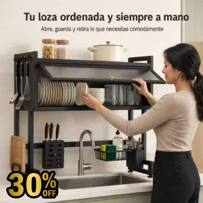 MasterRack™ - Lavaplatos escurridor 2 niveles- Oferta 30%OFF