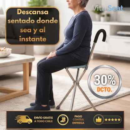 VitalSeat - Alivio rápido y firme al caminar en la calle