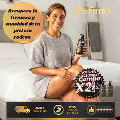 M3 FirmX - Combate la retención y celulitis naturalmente