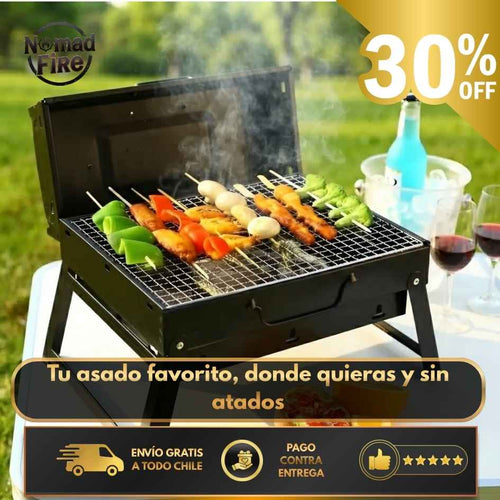 NomadFire -Asados espontáneos al aire libre con portabilidad total