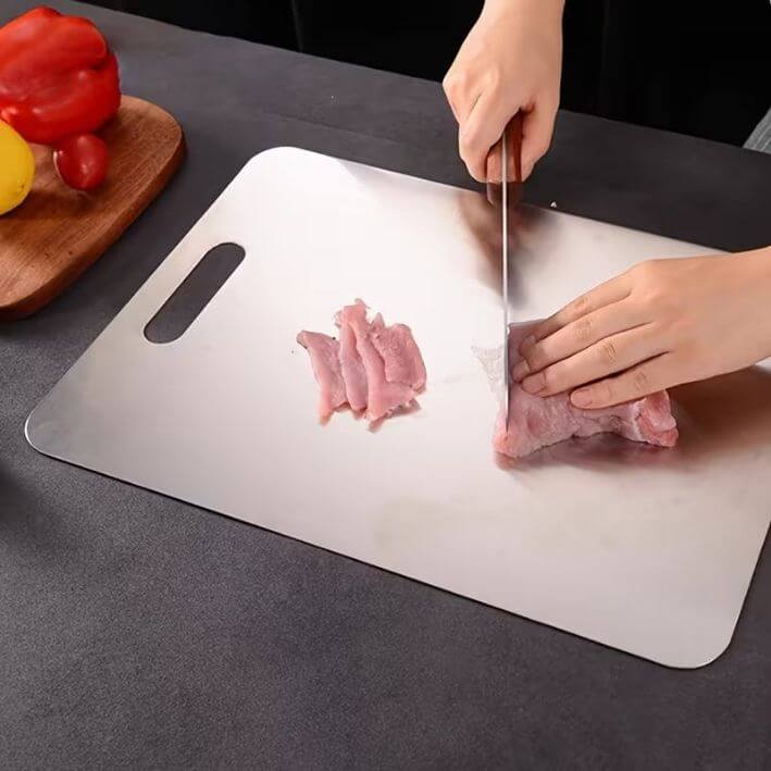 Corta Steel® (20x30cm) - Superficie quirúrgica para picar, muy fácil de limpiar