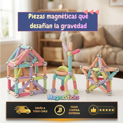 MagnaSticks - Construye la creatividad de tus hijos sin pantallas