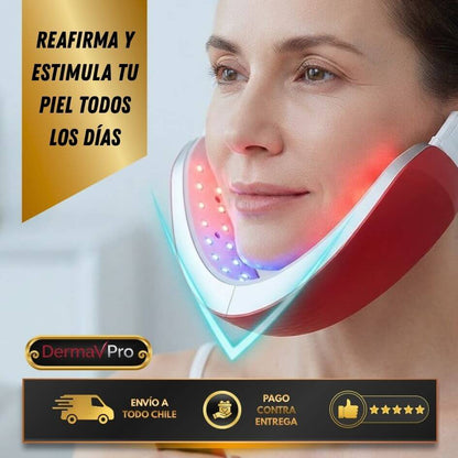 DermaV Pro - Masaje sónico que redefine tu mandíbula sin cirugía - 30% OFF