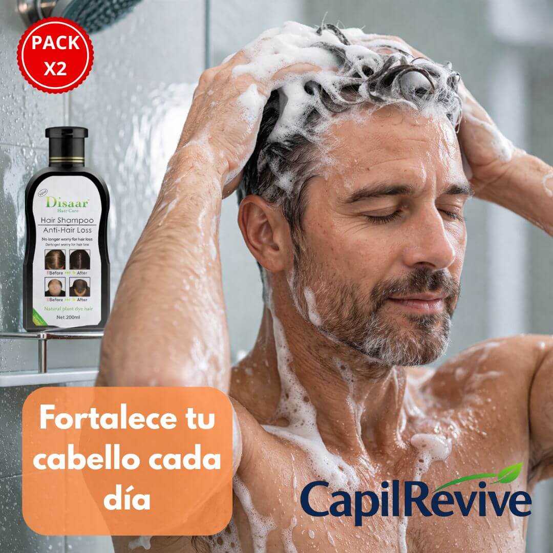 CapilRevive – Shampoo Anticaída – Ayuda a fortalecer tu cabello desde la raíz