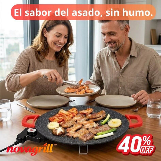 NovaGrill™  - Asados en casa sin humo