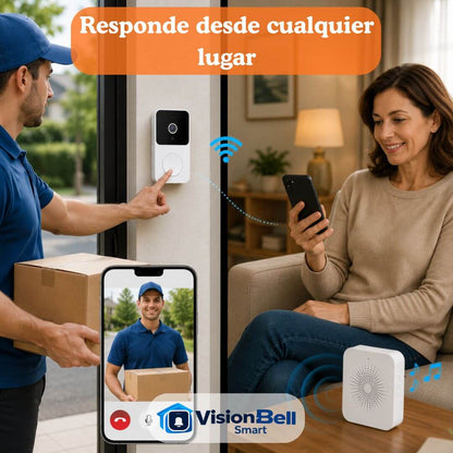 VisionBell Smart – Mira Quién Llega a tu Casa Desde el Celular Fácilmente