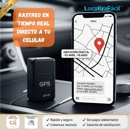 LocalizaFácil™ - Seguridad antirrobo discreta para tu vehículo
