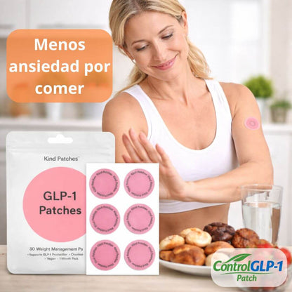 ControlGLP-1 Patch - Ayuda a Controlar el Apetito y los Antojos de Forma Natural