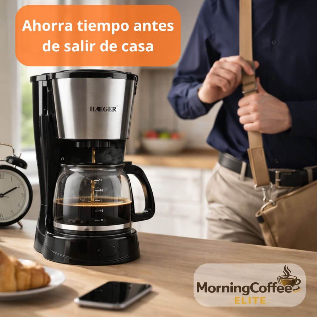 MorningCoffee Elite - Ten tu café listo cada mañana sin complicaciones