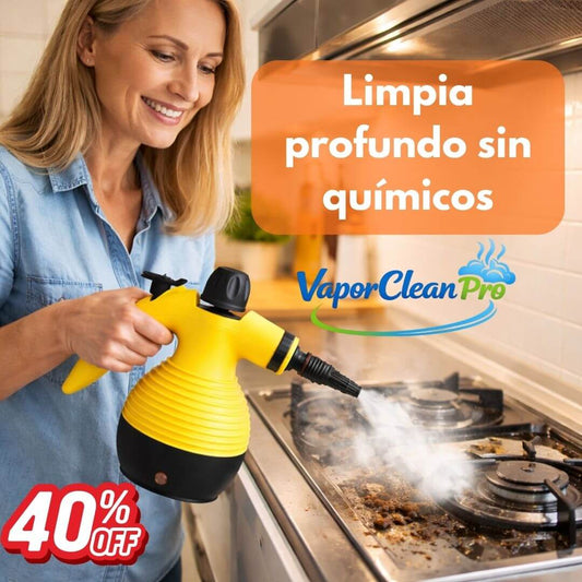 VaporClean Pro - Limpia y desinfecta tu hogar sin usar químicos agresivos