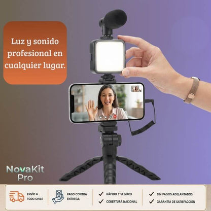 NovaKit Pro - Graba videos profesionales al instante