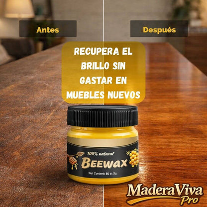 MaderaViva Pro – Cera Restauradora de Madera que Recupera el Brillo sin comprar muebles nuevos