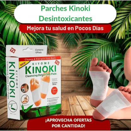Kinoki Parches Desintoxicantes – Limpieza Nocturna – Despierta con Más Energía en Solo 7 Noches - ¡Ofertas Imperdibles!