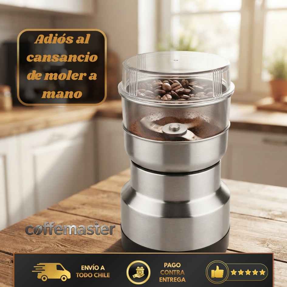 coffemaster- Café de grano con frescura profesional en tu cocina.