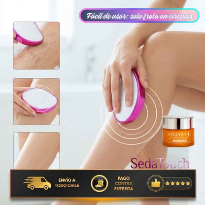 KIT SedaTouch - Depilación suave dondequiera que vayas