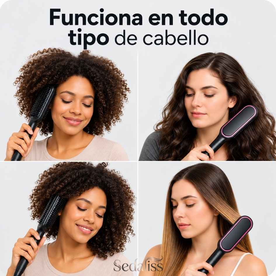 Sedaliss - Cepillo Alisador Rizador Multifuncional - Oferta 25% OFF