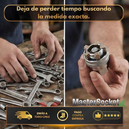 MasterSocket - Ajusta pernos y tuercas sin cambiar de herramienta