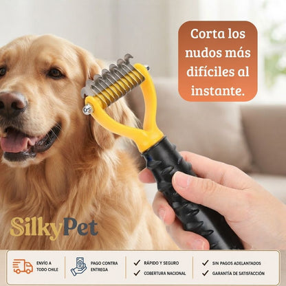 SilkyPet - Elimina nudos y pelo suelto en minutos