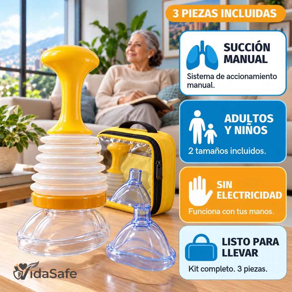VidaSafe™ - Botiquín Mascarilla Anti Asfixia Pro - Oferta 30% OFF