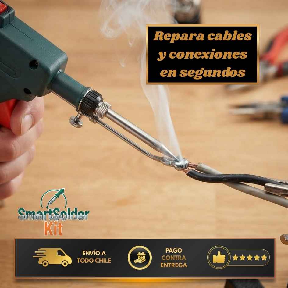 SmartSolder Kit -Arreglos eléctricos rápidos, limpios y precisos