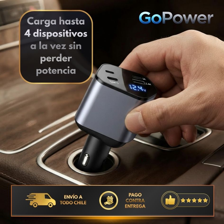 GoPower - Energía Inteligente y Práctica para tu Vehículo - OFERTA COMBO X2