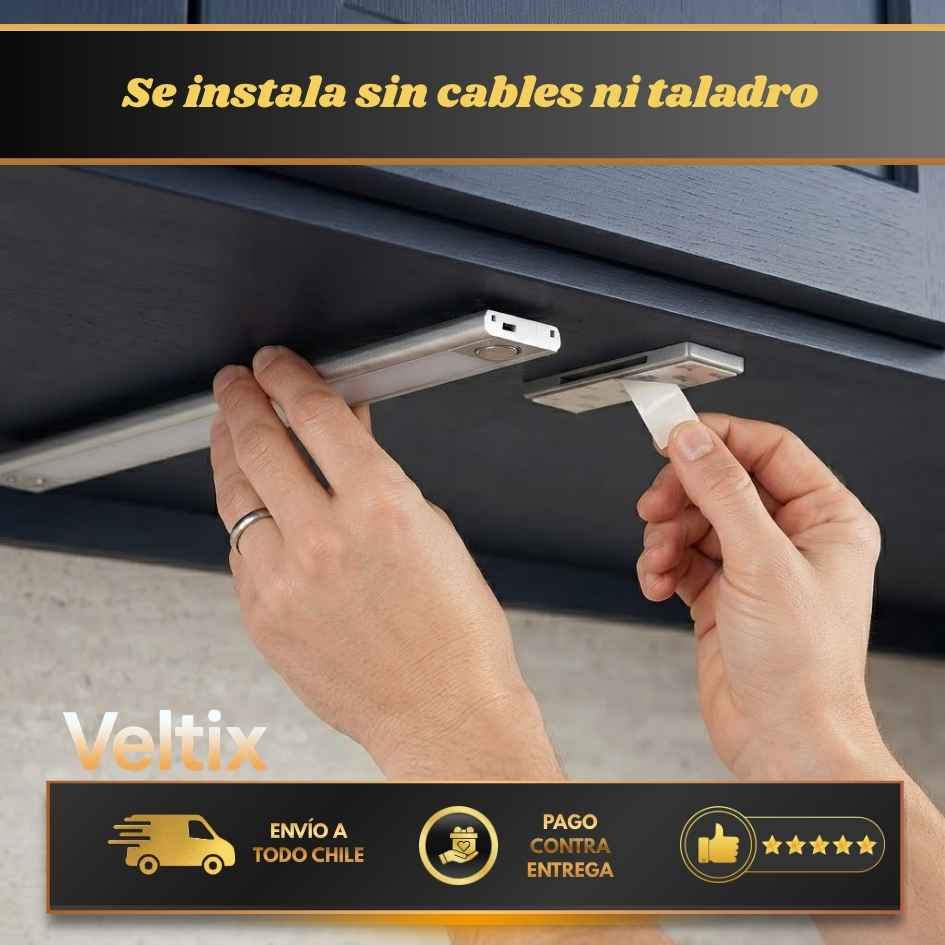 Veltix - Ilumina tus rincones al instante - Barra LED 50cm