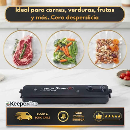 Keeper Pro - Congela carnes y verduras manteniendo su calidad original.
