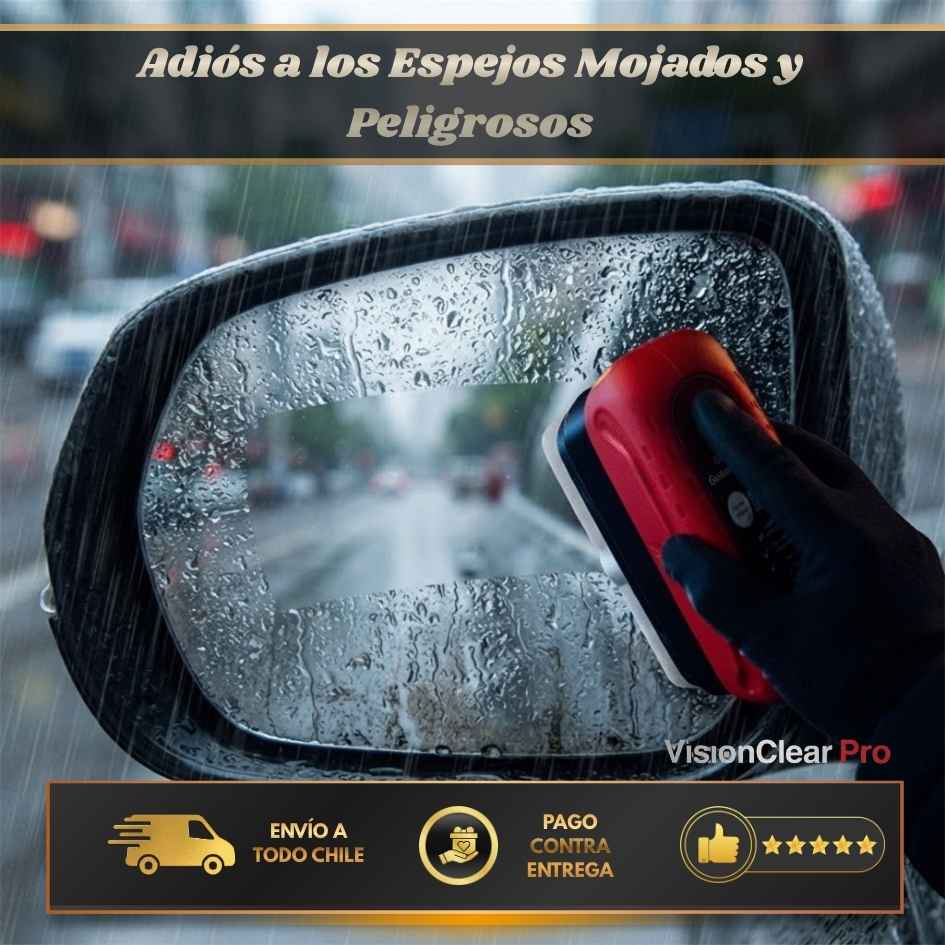 VisionClear Pro - Elimina la grasa y lluvia del parabrisas para una visión nítida al volante.
