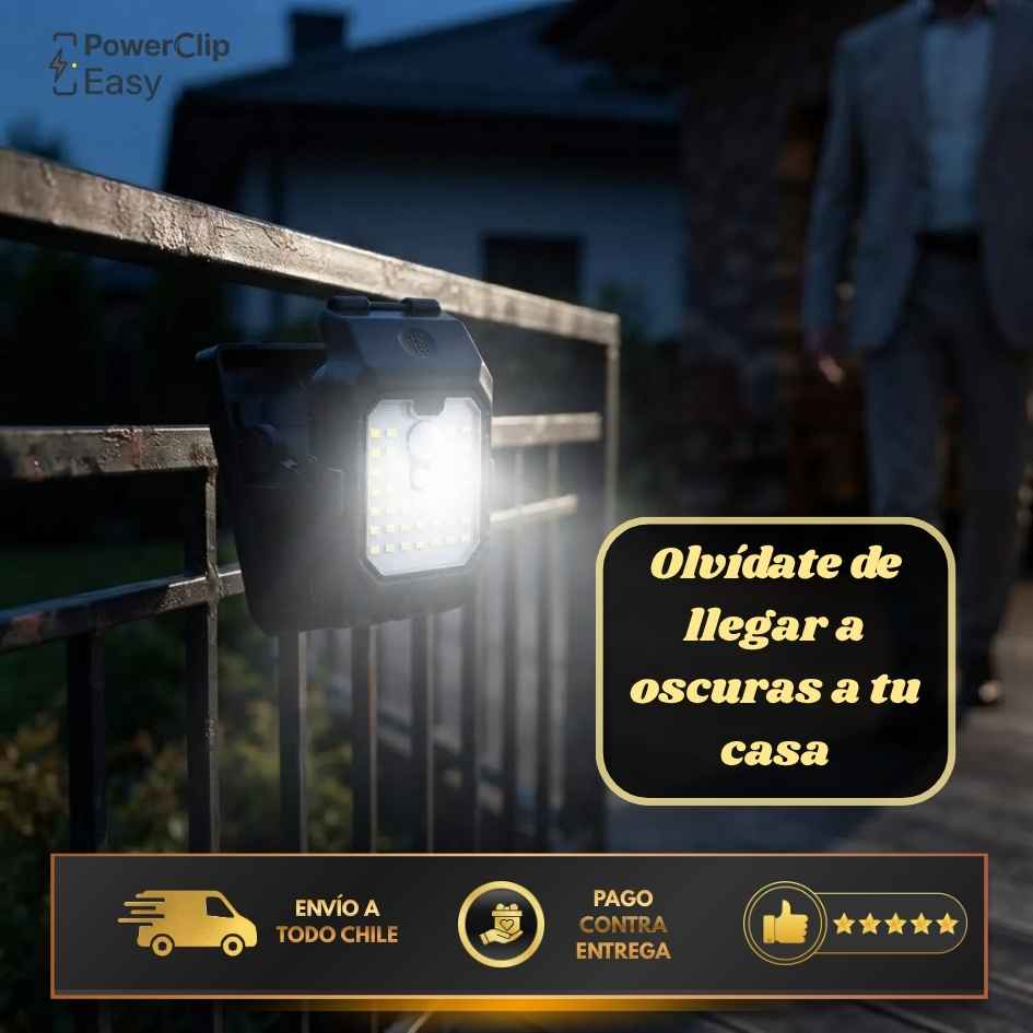 PowerClip Easy - Luz potente donde quieras, sin electricista