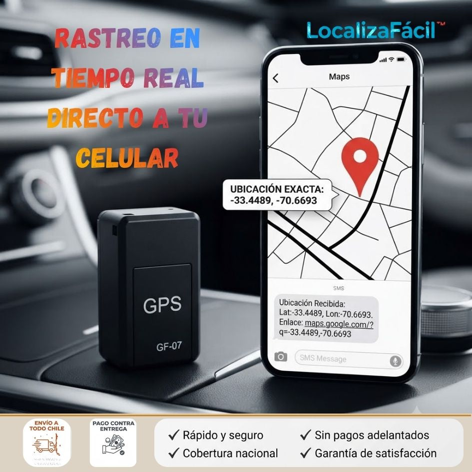 LocalizaFácil™ - Seguridad antirrobo discreta para tu vehículo