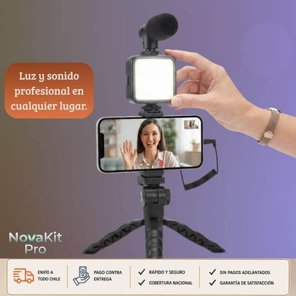 NovaKit Pro - Graba videos profesionales al instante