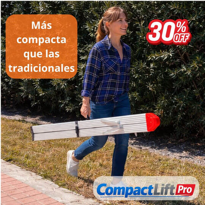 CompactLift Pro - Sube, Trabaja y Guarda tu Escalera sin Ocupar Espacio
