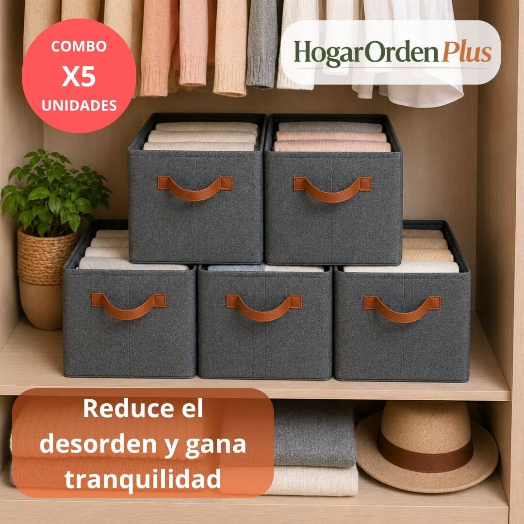HogarOrden Plus - Organiza tu ropa y mantén tus espacios limpios y fáciles de usar
