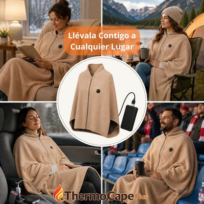 ThermoCape Plus™ - Lleva Calor Portátil Contigo Donde Más lo Necesites
