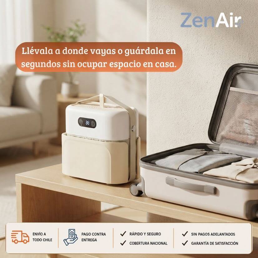 ZenAir™ — Tu ropa seca y lista