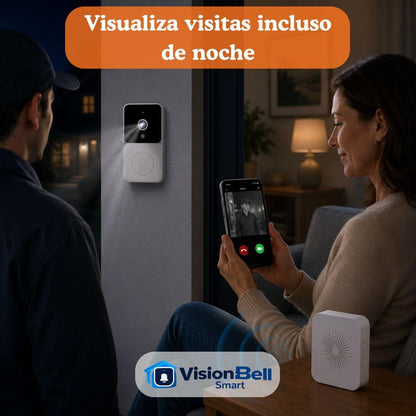VisionBell Smart – Mira Quién Llega a tu Casa Desde el Celular Fácilmente
