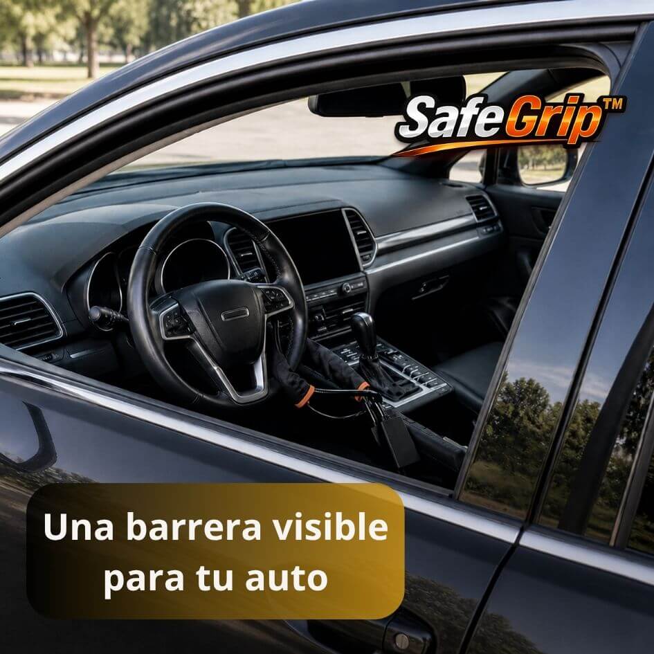SafeGrip™ - Tu auto protegido sin esfuerzo