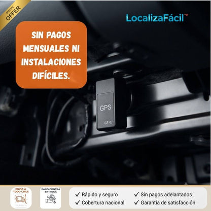 LocalizaFácil™ - Seguridad antirrobo discreta para tu vehículo