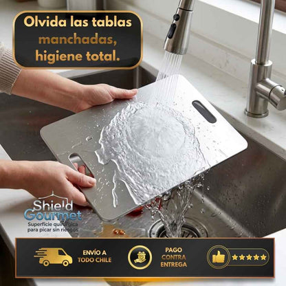 Shield Gourmet - Superficie quirúrgica para picar fácil de limpiar